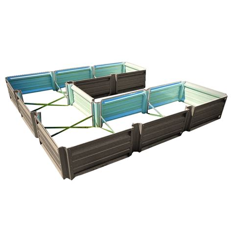 steel box direct|Planter Box Direct 108 x 108 x 18 Inch U Shaped Metal Planter .